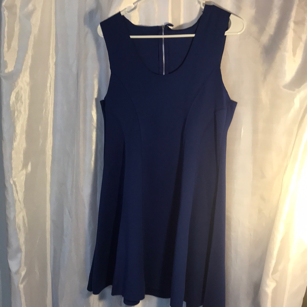Darling Royal Violet Blue Romper Dress